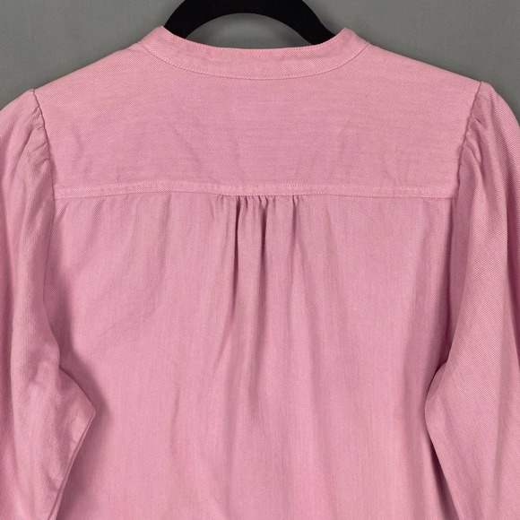 J. Crew Point Sur Button Up Shirt Purple Twill - Picture 7 of 12